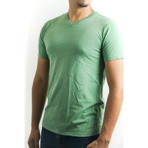 'Blue Crown'👑 V-Neck Tee (Short-sleeve)